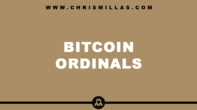 Bitcoin Ordinals Explained Simply